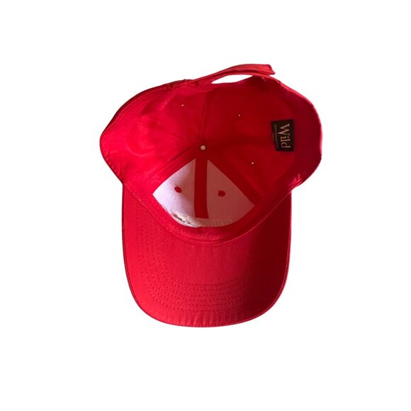 Milwaukee Red Baseball Cap Adjustable Fit By Wild - Picture 4 of 5